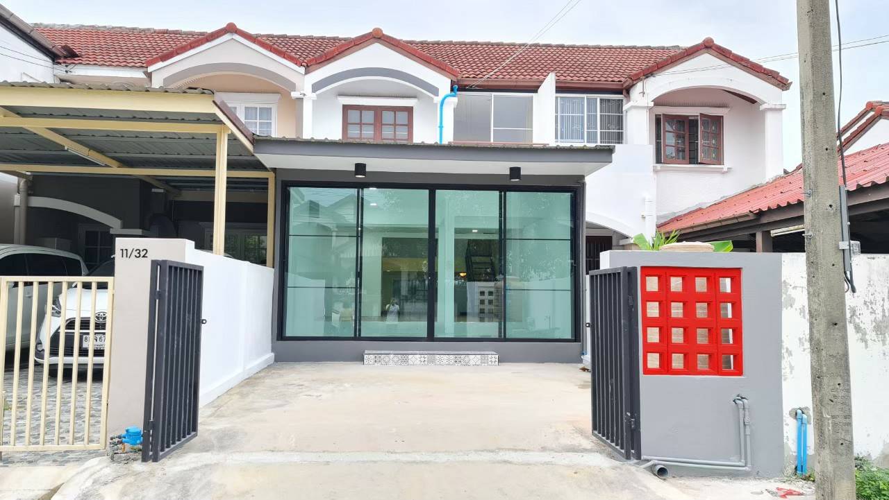 CH1001 เช่าทางน์เฮ้าส์ 2 ชั้น 2 ห้องนอน วัชรพล เลียบด่วน รามอินทรา ท่าแร้ง