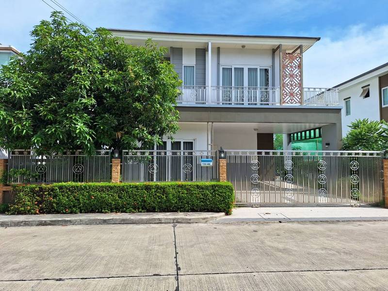 GHD000053 ขายบ้านเดี่ยว 2 ชั้น บ้านงามเจริญ 9 ท่าข้าม - พระราม 2 เนื้อที่ 56 ตรว 3นอน 3น้ำ บิ้วอินเกือบทั้งหลัง