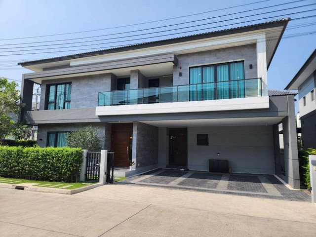 ขายบ้านเดี่ยว 2 ชั้นหลังมุม 78 ตรว. 4 ห้องนอน The city บางนา โครงการใหม่ ใกล้เมกะบางนา เพียง 800 เมตร 
