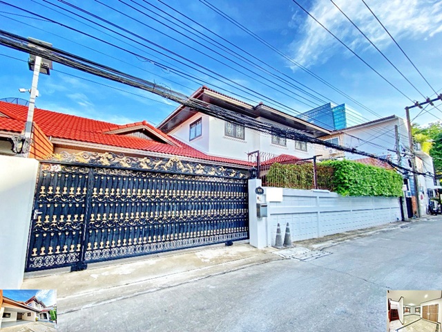 ถูกที่สุดในโลก ให้เช่าบ้านเดี่ยวหรู 2 ชั้น BTS อารีย์ กว้างมาก 90ตรว. 300ตรม. ทำเลดี สวนรอบบ้าน 4นอน 4น้ำ 3จอดรถ 9แอร์ เฟอร์บางส่วน