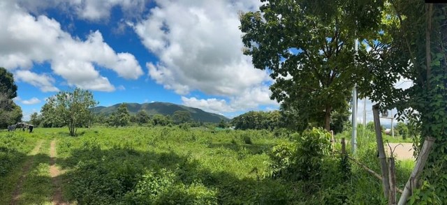 ขายที่ดินเปล่า วิวภูเขาสวย ออนกลาง แม่ออน                  